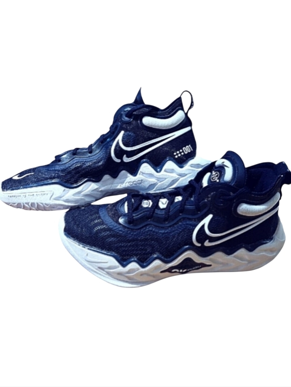 Nike Air Zoom GT Run TB Promo 'College Navy' Basketball Shoes Size 6